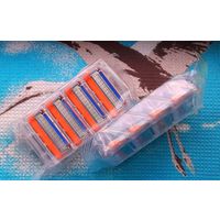 Лезвия (кассеты) для бритвы Gillette Fusion (Фьюжен). Новогодняя ликвидация!