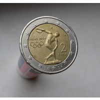 2 евро 2004 Греция Летние Олимпийские игры 2004 в Афинах