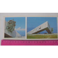 Памятник  (открытка чистая 1985 ) г. Новороссийск  :Малая земля: