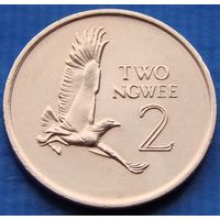 Замбия. 2 нгве 1983 год  KM#10a  "Боевой орёл"  Тираж: 60.000.000 шт