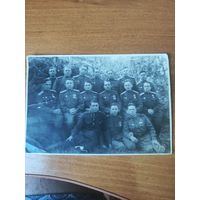 Групповое фото офицеров по окончании войны.