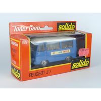 339 - Solido Toner Gam 355 Peugeot J7 "Air Inter" 1/50 Rare