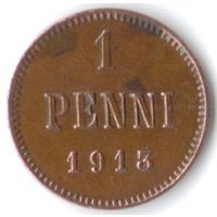 1 пенни 1913 год _состояние aUNC
