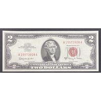 2 доллара США 1963A UNC