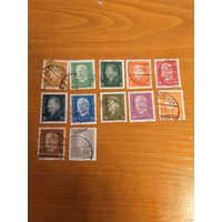 1928 Германия Рейх президенты + 1 марка 1930 года (3-12)