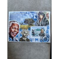 Коморские острова 2008. Мартин Лютер Кинг 1929-1968. Блок
