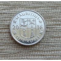 Werty71 Маврикий 1 рупия 2016