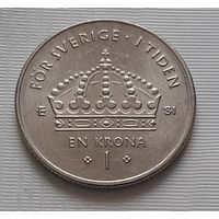 1 крона 2007 г. Швеция