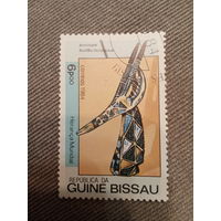 Гвинея Бисау 1984. Резьба по дереву и роспись