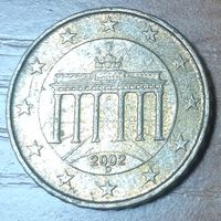 Германия 10 евроцентов, 2002 Отметка монетного двора: "D" - Мюнхен (14-18-15)