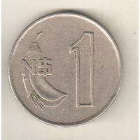 Уругвай 1 новый песо 1980