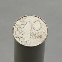 Финляндия 10 пенни 1990