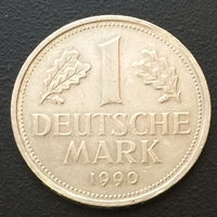 Германия, 1 марка 1990 J