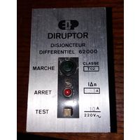 Защита цепи утечки заземления Diruptor Disjoncteur Differentiel 62000
