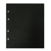 Листы для значков комплект (5 тканевых листов, 5 картонных и 5 прозрачных разделителей ПВХ)200х250 мм.