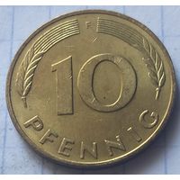 Германия 10 пфеннигов, 1990        F      ( 1 )