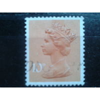 Англия 1976 Королева Елизавета 2  10 пенсов
