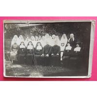 Фото "Католические монахини" (школа), 1920-1930- гг., Зап. Бел.