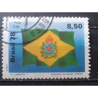 Бразилия 1978 Флаг Михель-1,1 евро гаш