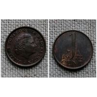 Нидерланды 1 цент 1972