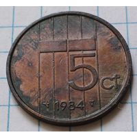Нидерланды 5 центов, 1984      ( 3-4-6 )