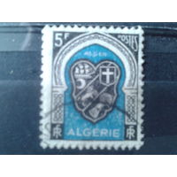 Алжир колония Франции 1948 Стандарт, герб 5 фр