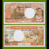 [КОПИЯ] Новые Гебриды 1000 франков 1975г.