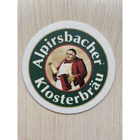 Подставка под пиво Alpirsbacher Klosterbrau