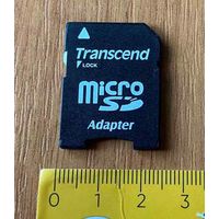 Адаптер "Transcend" (картридер) под microSD карты памяти