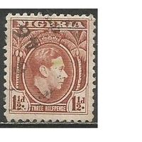 Нигерия. Король Георг VI. 1938г. Mi#49.