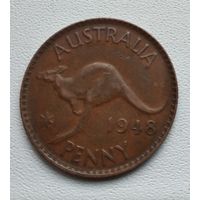 Австралия 1 пенни, 1948 2-17-11
