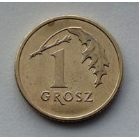 Польша 1 грош. 2013