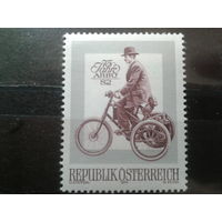 Австрия 1974 75 лет мотоциклу**