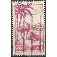 Французское Марокко. Газель. 1939г. Mi#171.