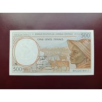 Экваториальная Гвинея 500 франков 2000 UNC (Франк BEAK)
