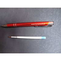 Фирменная металлическая ручка