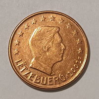 5 евроцентов, Люксембург 2002 г