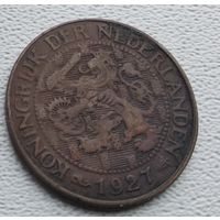 Нидерланды 1 цент, 1927 8-9-32