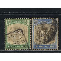 GB Колонии Ямайка 1905 Герб Стандарт #43,45