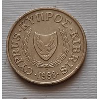 1 цент 1998 г. Кипр