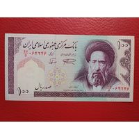 Иран 100 риалов 1985г unc пресс