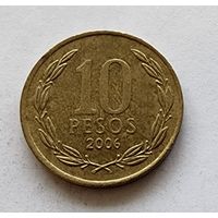 Чили 10 песо, 2006