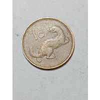 Мальта 1 центов 2001 года .