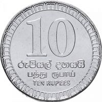 Шри-Ланка 10 рупий, 2018 75 лет Корпусу Связи Шри-Ланки UNC