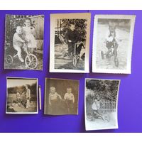 Фото "Велосипеды. Дети", 1920-1930-1950-е гг."