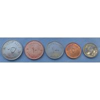 Оман, 5 монет 1984-2013гг., (5 монет)