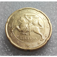 20 евроцентов 2015 Литва #01