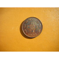 Мальта 1 цент 1972г.