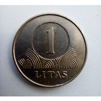 Литва 1 лит 2002 г