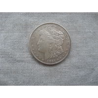 США 1 доллар 1921 год Доллар Моргана от 1 рубля без МЦ